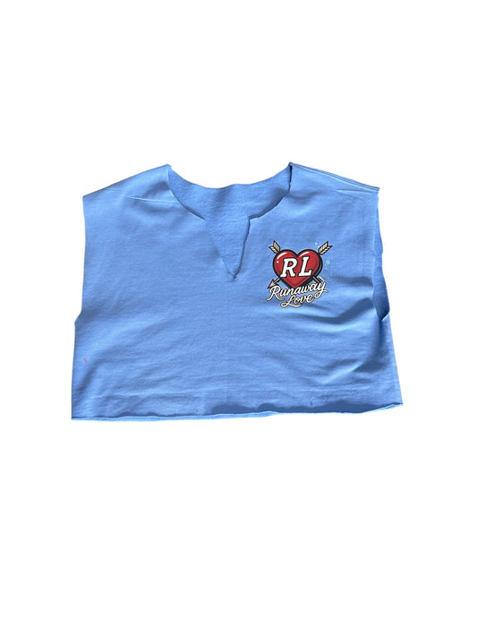 Drop Shoulder Mini Crop