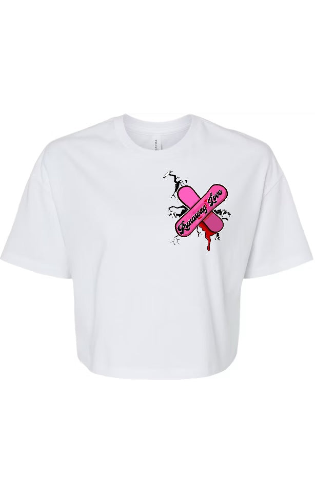 Bandaged Love Crop Tee